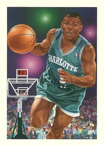 #505 Muggsy Bogues - Charlotte Hornets - 1991-92 Hoops Basketball