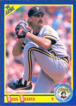 #505 Doug Drabek - Pittsburgh Pirates - 1990 Score Baseball