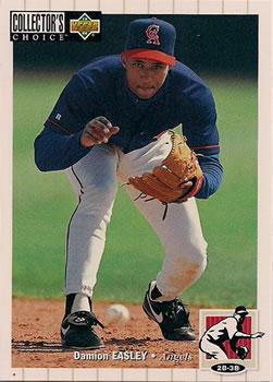 #505 Damion Easley - California Angels - 1994 Collector's Choice Baseball