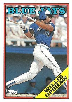 #505 Willie Upshaw - Toronto Blue Jays - 1988 Topps Baseball