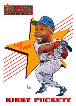 #505 Kirby Puckett - Minnesota Twins - 1993 Score Baseball