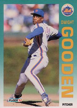 #505 Dwight Gooden - New York Mets - 1992 Fleer Baseball