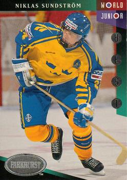 #506 Niklas Sundstrom - Sweden - 1993-94 Parkhurst Hockey