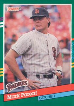 #506 Mark Parent - San Diego Padres - 1991 Donruss Baseball
