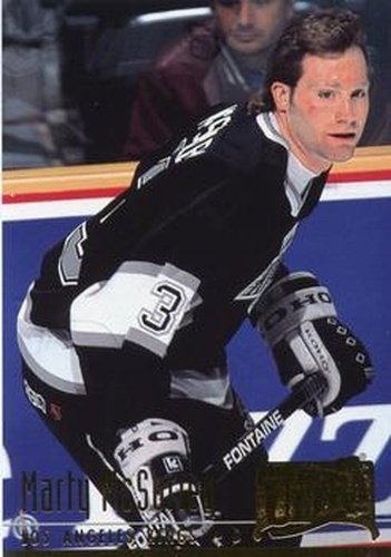 #102 Marty McSorley - Los Angeles Kings - 1994-95 Ultra Hockey