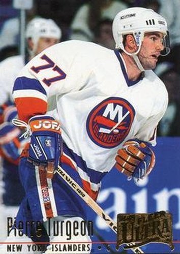 #133 Pierre Turgeon - New York Islanders - 1994-95 Ultra Hockey