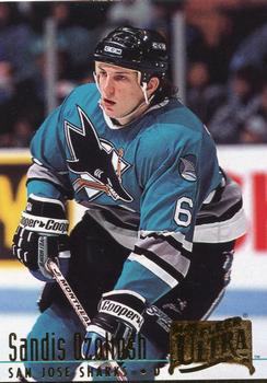 #200 Sandis Ozolinsh - San Jose Sharks - 1994-95 Ultra Hockey
