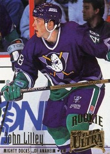 #251 John Lilley - Anaheim Mighty Ducks - 1994-95 Ultra Hockey