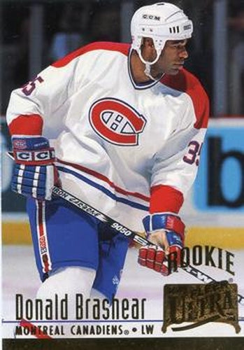 #310 Donald Brashear - Montreal Canadiens - 1994-95 Ultra Hockey