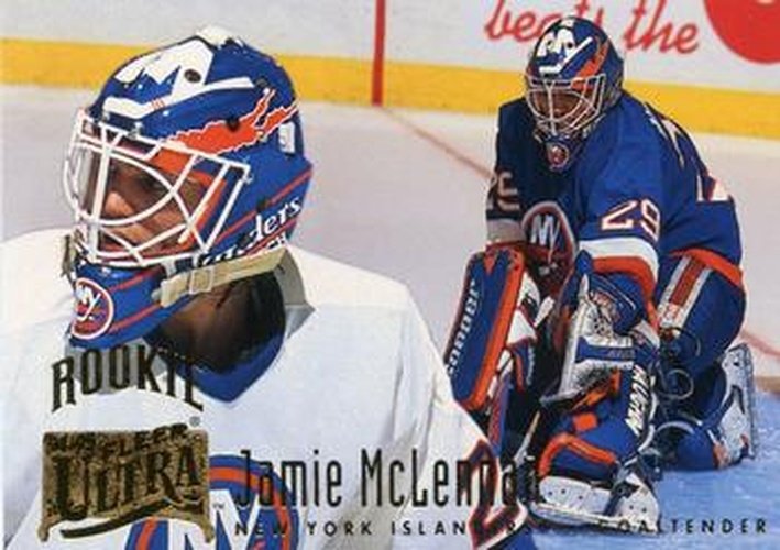 #328 Jamie McLennan - New York Islanders - 1994-95 Ultra Hockey