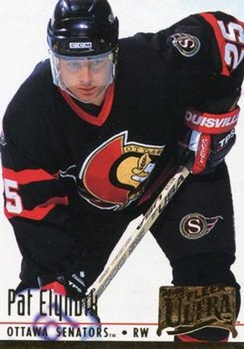 #338 Pat Elynuik - Ottawa Senators - 1994-95 Ultra Hockey