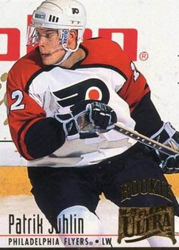 #344 Patrik Juhlin - Philadelphia Flyers - 1994-95 Ultra Hockey
