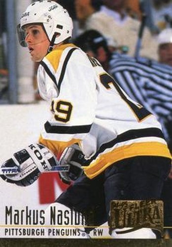#349 Markus Naslund - Pittsburgh Penguins - 1994-95 Ultra Hockey