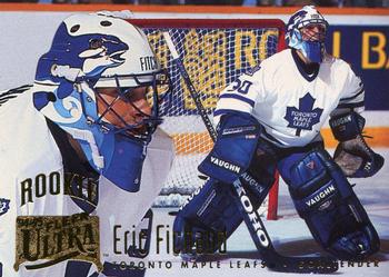 #376 Eric Fichaud - Toronto Maple Leafs - 1994-95 Ultra Hockey