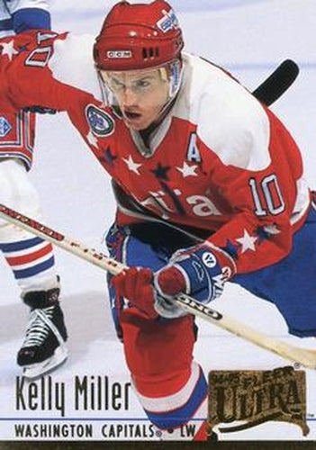 #390 Kelly Miller - Washington Capitals - 1994-95 Ultra Hockey