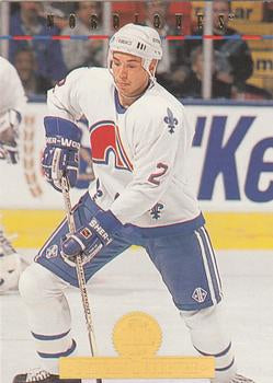 #507 Sylvain Lefebvre - Quebec Nordiques - 1994-95 Leaf Hockey