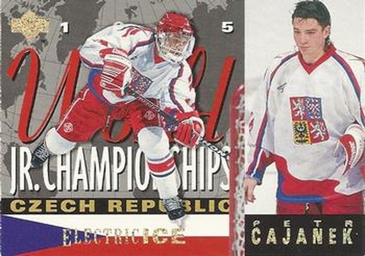 #507 Petr Cajanek - Czech Republic - 1994-95 Upper Deck Hockey - Electric Ice