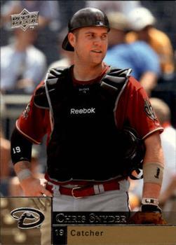 #507 Chris Snyder - Arizona Diamondbacks - 2009 Upper Deck Baseball