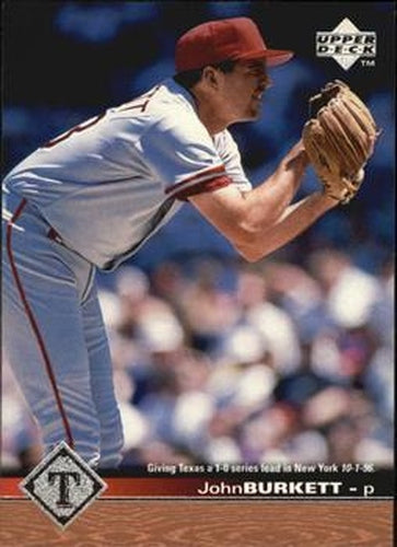#507 John Burkett - Texas Rangers - 1997 Upper Deck Baseball