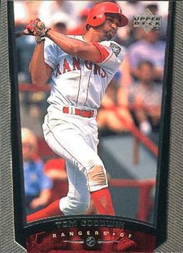 #507 Tom Goodwin - Texas Rangers - 1999 Upper Deck Baseball