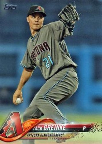 #507 Zack Greinke - Arizona Diamondbacks - 2018 Topps Baseball