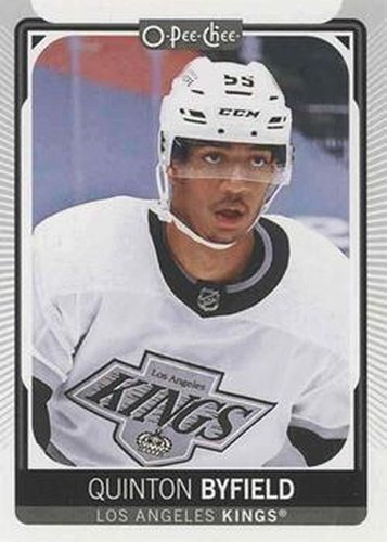 #507c Quinton Byfield MR - Head Shot - Los Angeles Kings - 2021-22 O-Pee-Chee Hockey