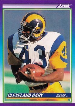 #508 Cleveland Gary - Los Angeles Rams - 1990 Score Football