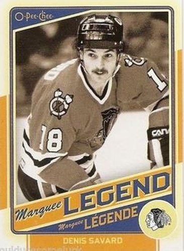 #508 Denis Savard - Chicago Blackhawks - 2012-13 O-Pee-Chee Hockey