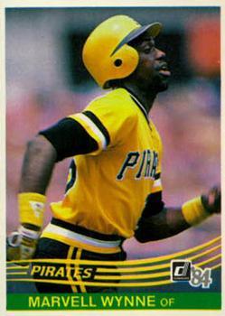 #508 Marvell Wynne - Pittsburgh Pirates - 1984 Donruss Baseball