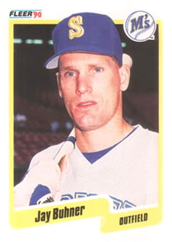 508 Jay Buhner - Seattle Mariners - 1990 Fleer USA Baseball