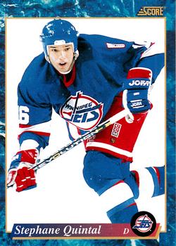 #509 Stephane Quintal - Winnipeg Jets - 1993-94 Score Canadian Hockey