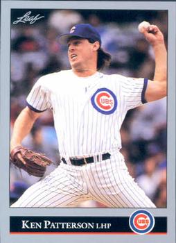 #509 Ken Patterson - Chicago Cubs - 1992 Leaf Baseball