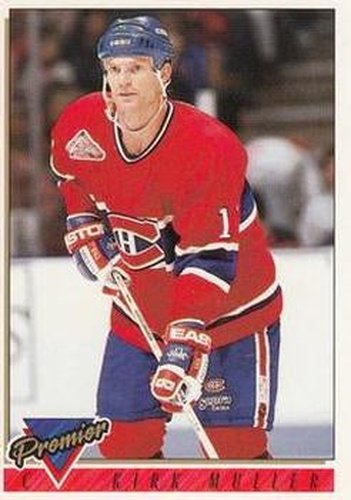 #509 Kirk Muller - Montreal Canadiens - 1993-94 Topps Premier Hockey