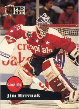 #509 Jim Hrivnak - 1991-92 Pro Set Hockey