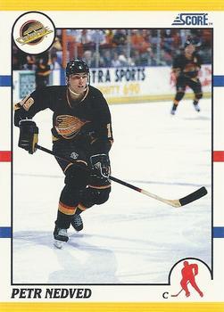 #50T Petr Nedved - Vancouver Canucks - 1990-91 Score Rookie and Traded Hockey