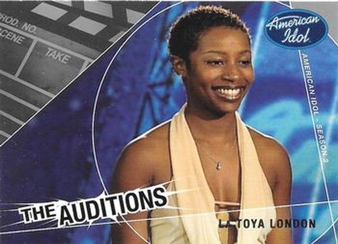 #50 La Toya London - 2004 Fleer American Idol Season 3