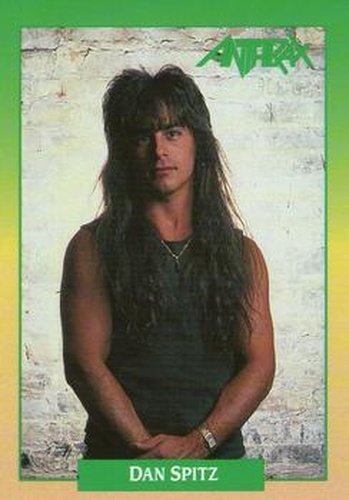 #50 Dan Spitz - 1991 Brockum Rock Cards