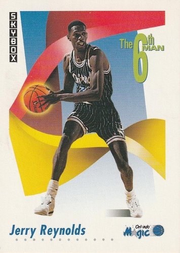 #450 Jerry Reynolds - Orlando Magic - 1991-92 SkyBox Basketball