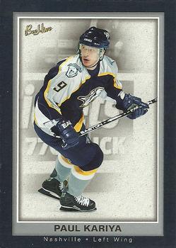 #50 Paul Kariya - Nashville Predators - 2005-06 Upper Deck Beehive Hockey