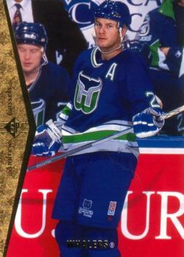 #50 Andrew Cassels - Hartford Whalers - 1994-95 SP Hockey