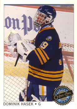 #50 Dominik Hasek - Buffalo Sabres - 1992-93 O-Pee-Chee Premier Hockey