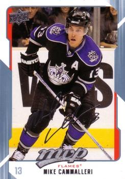 #50 Mike Cammalleri - Calgary Flames - 2008-09 Upper Deck MVP Hockey