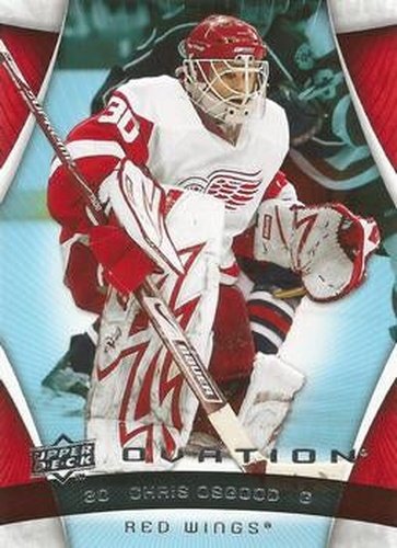 #50 Chris Osgood - Detroit Red Wings - 2009-10 Upper Deck Ovation Hockey