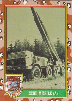 #50 SCUD Missile A - 1991 Topps Desert Storm