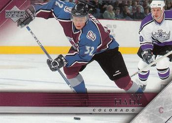 #50 Riku Hahl - Colorado Avalanche - 2005-06 Upper Deck Hockey