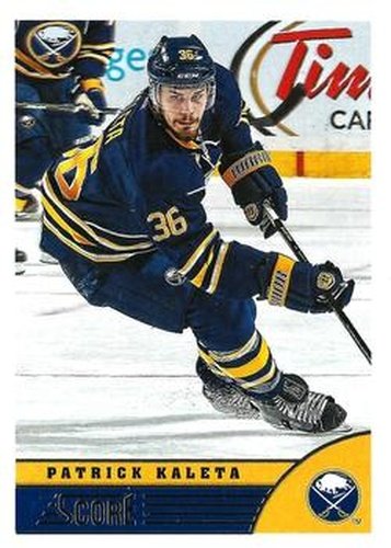 #50 Patrick Kaleta - Buffalo Sabres - 2013-14 Score Hockey