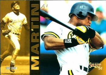 #50 Al Martin - Pittsburgh Pirates - 1994 Select Baseball