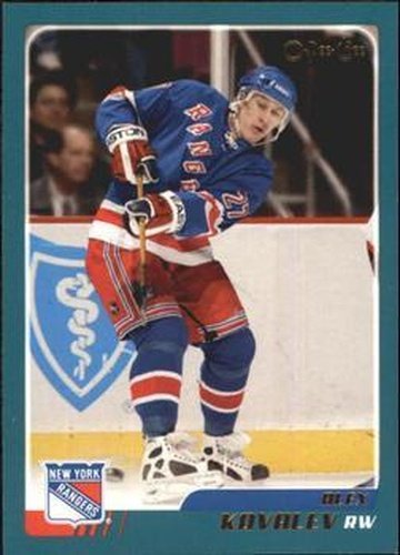 #50 Alex Kovalev - New York Rangers - 2003-04 O-Pee-Chee Hockey