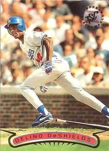 #50 Delino DeShields - Los Angeles Dodgers - 1996 Stadium Club Baseball