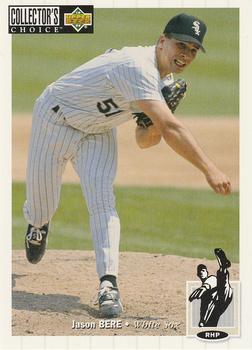 #50 Jason Bere - Chicago White Sox - 1994 Collector's Choice Baseball